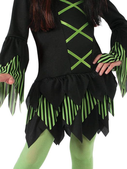 Buy Lime Witch Costume for Kids from Costume Super Centre AU