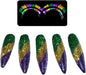 Buy Mardi Gras Nails and Lashes Set from Costume Super Centre AU