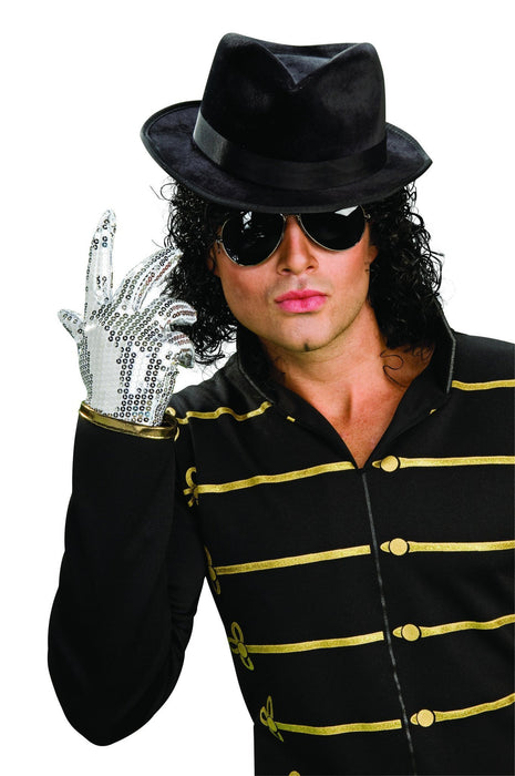 Michael Jackson Black Fedora Adult Hat | Costume Super Centre AU