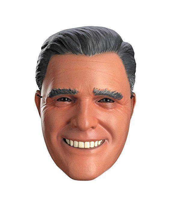 Buy Mens Mitt Romney Vinyl Mask from Costume Super Centre AU