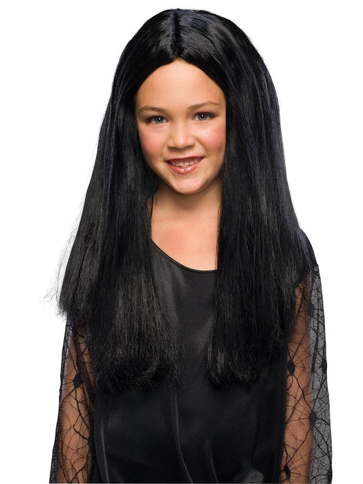 The Addams Family - Morticia Addams Child Wig | Rubie's 50869 | Costume Super Centre AU