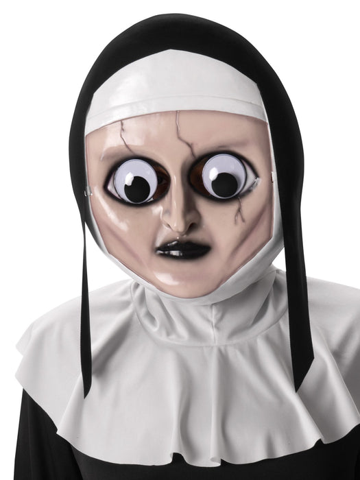 Buy Nun Googly Eyes Mask for Adults - Warner Bros The Nun from Costume Super Centre AU