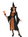 Buy Orange & Black Witch Costume for Adults from Costume Super Centre AU