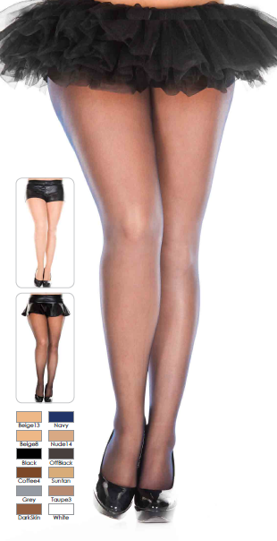 Buy Pantyhose Spandex Sheer Nude Plus Size Stockings from Costume Super Centre AU