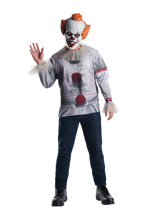 Buy Pennywise 'IT' Movie Costume Top for Adults - Warner Bros 'IT' from Costume Super Centre AU