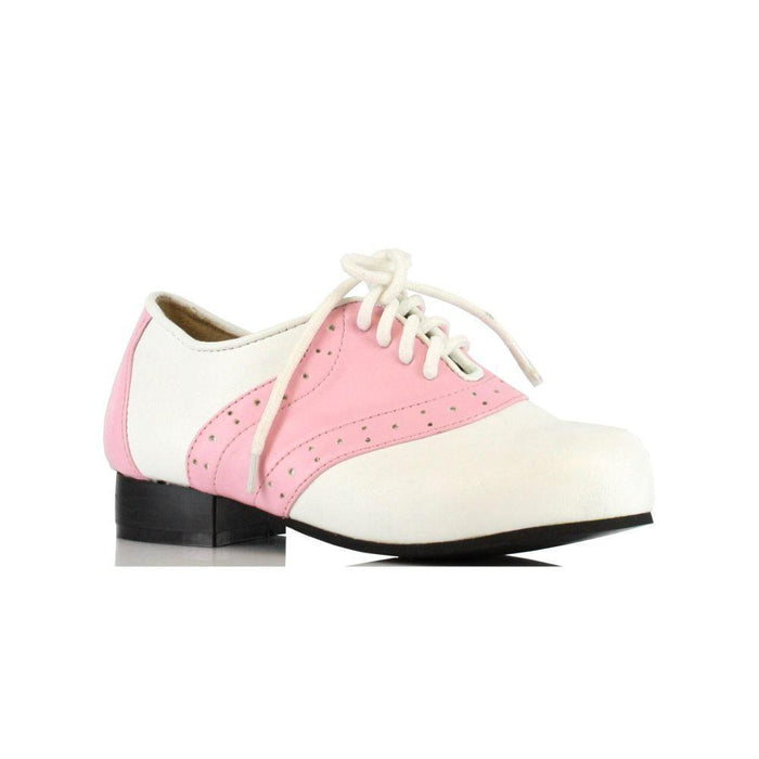 Buy Pink & White Child Saddle Shoe from Costume Super Centre AU