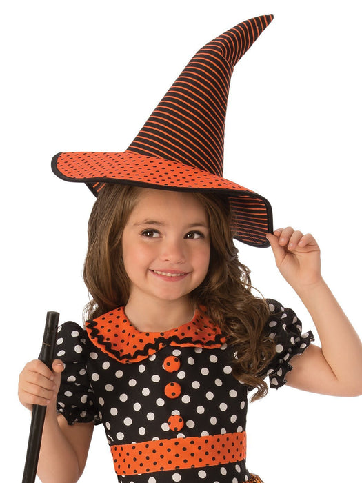 Buy Polka Dot Witch Costume for Kids from Costume Super Centre AU