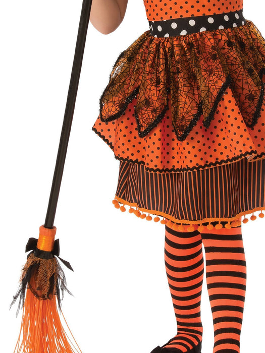 Buy Polka Dot Witch Costume for Kids from Costume Super Centre AU