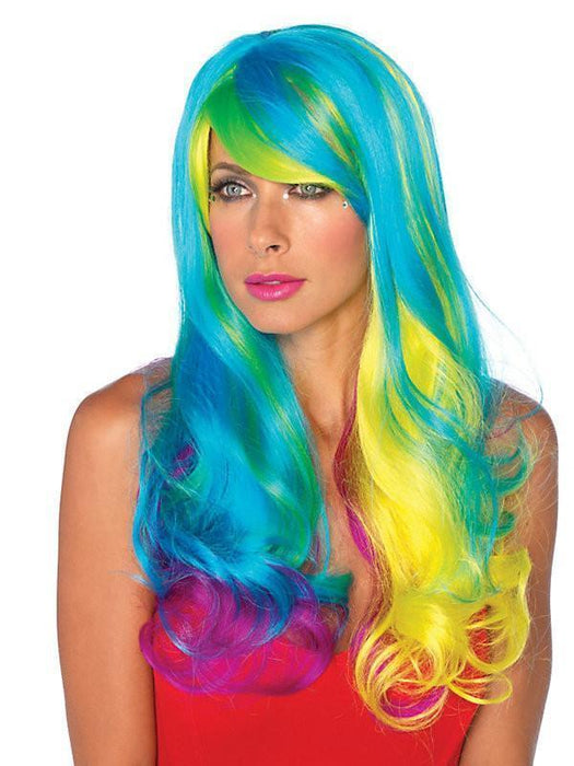 Buy Prism Rainbow Adult Wig from Costume Super Centre AU