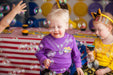 The Wiggles - Purple Lachy Wiggle Deluxe Child Costume | Costume Super Centre AU