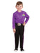 The Wiggles - Purple Lachy Wiggle Deluxe Child Costume | Costume Super Centre AU