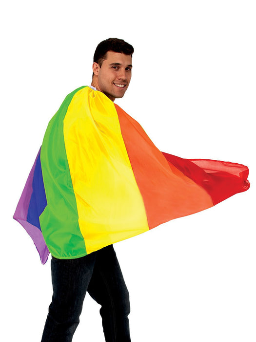 Buy Rainbow Cape for Adults from Costume Super Centre AU