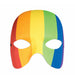 Buy Rainbow Half Mask for Adults from Costume Super Centre AU