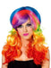 Buy Rainbow Rocker Multicolour Adult Wig from Costume Super Centre AU