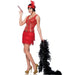 Buy Red Broadway Flapper Adult Costume from Costume Super Centre AU