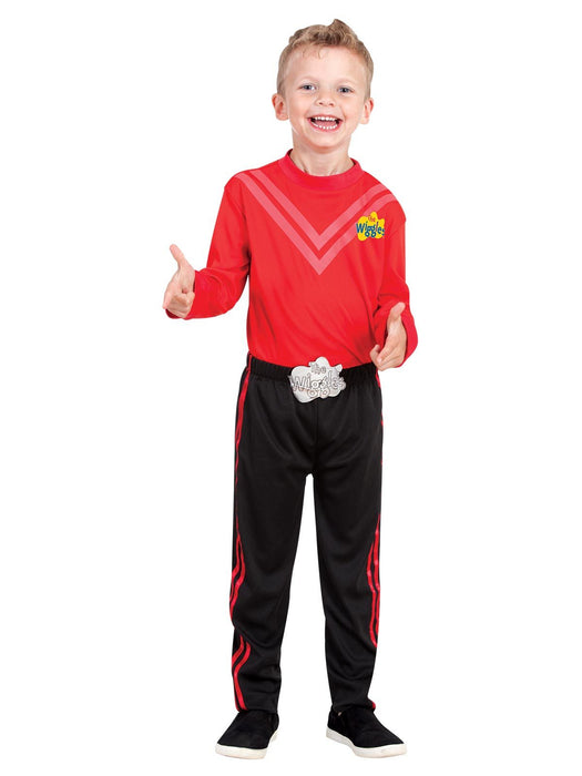 Buy Red Simon Wiggle Deluxe Costume for Kids - The Wiggles from Costume Super Centre AU