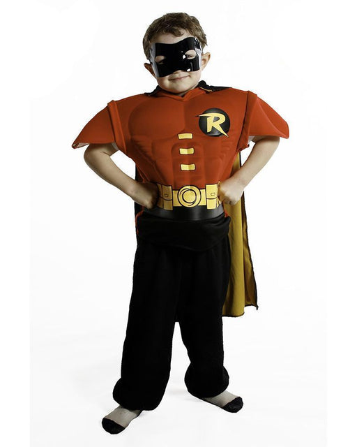 Robin Muscle Chest Child Dress Up Set | Costume Super Centre AU