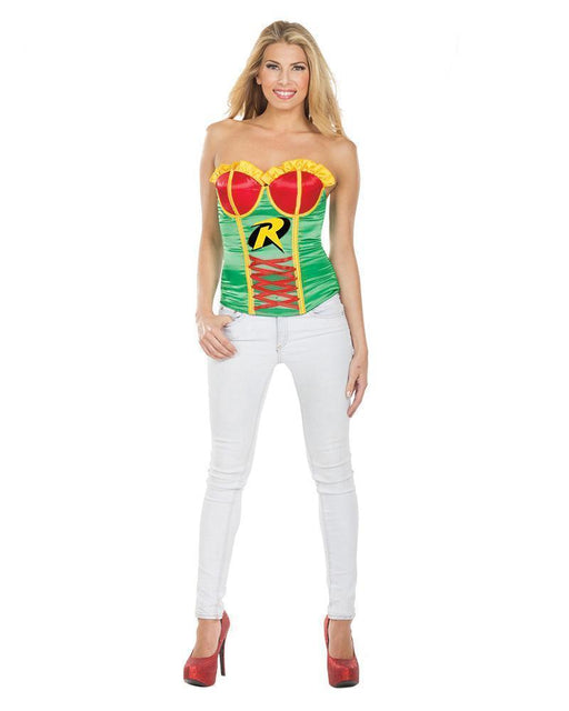 Robin Adult Ribbon Corset | Costume Super Centre AU