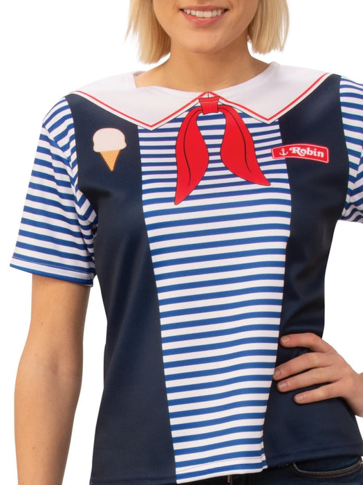 Buy Robin 'Scoops Ahoy Uniform' Costume for Adults - Netflix Stranger Things from Costume Super Centre AU
