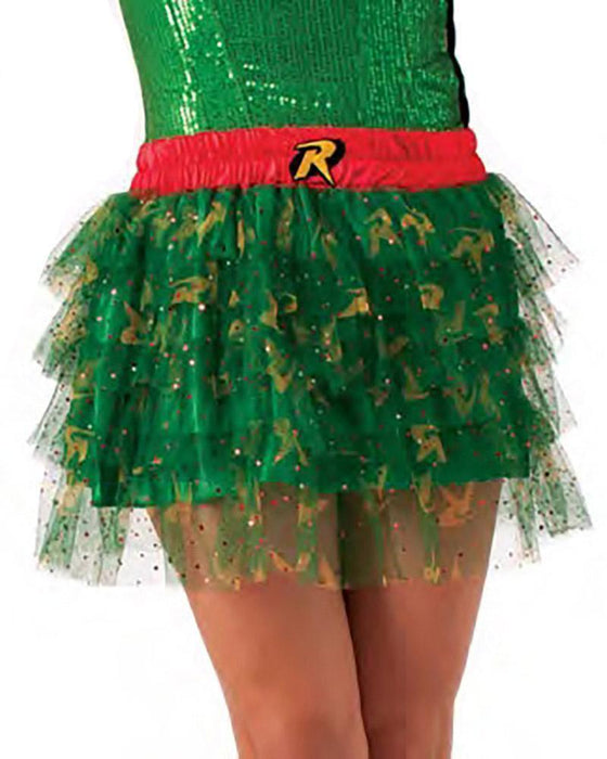 Robin Teen/Adult Skirt With Sequins | Costume Super Centre AU