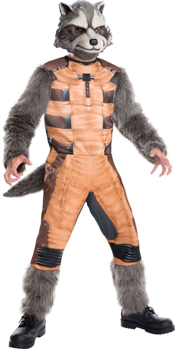 Guardians Of The Galaxy - Rocket Raccoon Deluxe Child Costume | Costume Super Centre AU