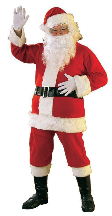 Buy Flannel Santa Adult Suit from Costume Super Centre AU