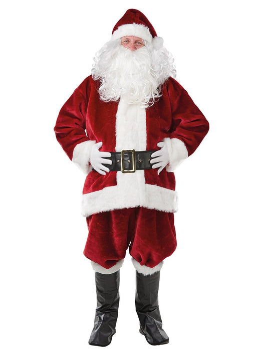 Santa Claus Plush Adult Costume | Costume Super Centre AU