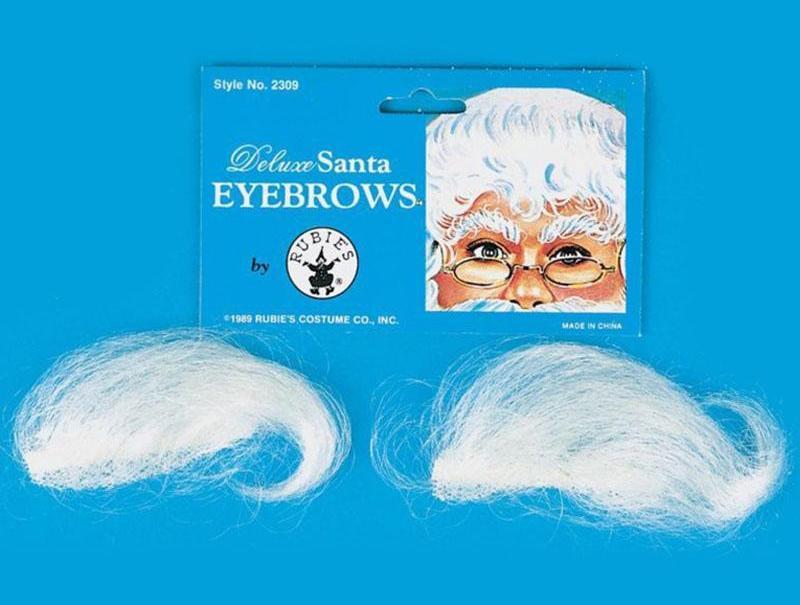 Santa Deluxe Adult Eyebrows | Costume Super Centre AU