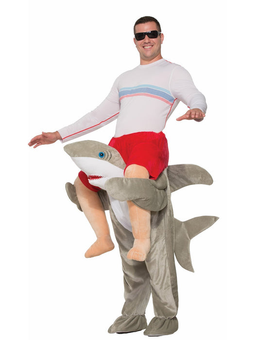 Shark Piggyback 'Ride-On' Adult Costume | Costume Super Centre AU