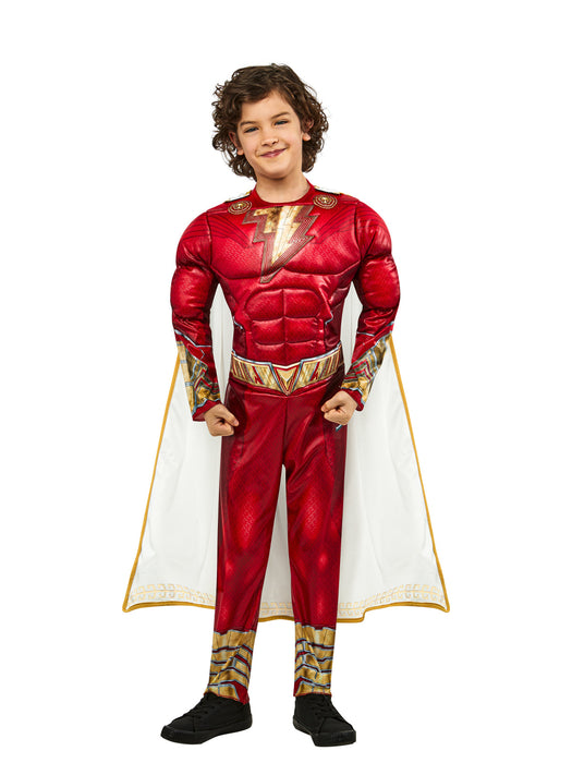 Buy Shazam 2 Deluxe Costume for Kids - Warner Bros Shazam! from Costume Super Centre AU