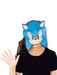 Buy Sonic the Hedgehog Half Mask for Kids - Sonic the Hedgehog from Costume Super Centre AU