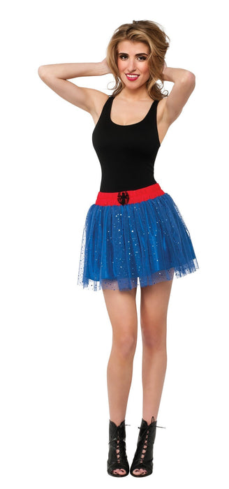 Spider-Girl Glitter Tutu Adult Skirt | Costume Super Centre AU