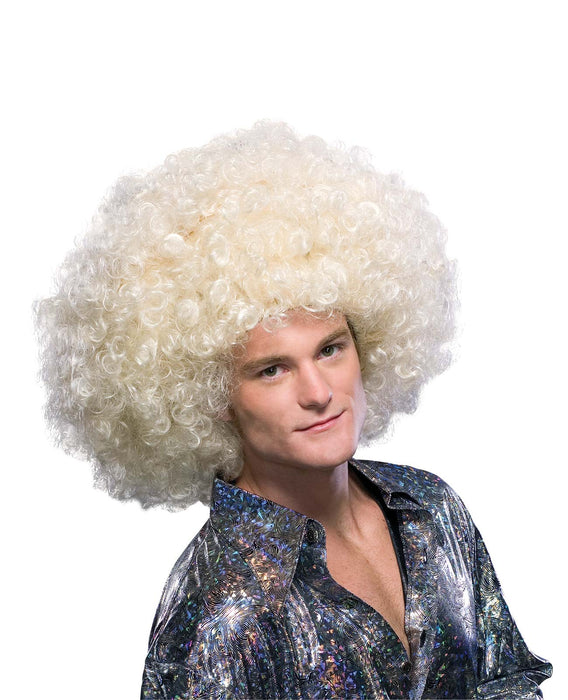 Buy Super Afro Blonde Wig for Adults from Costume Super Centre AU