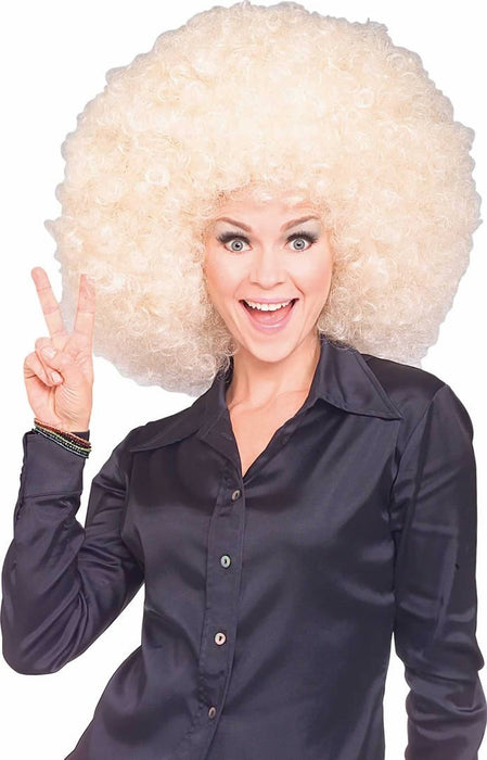 Super Afro Blonde Wig | Costume Super Centre AU