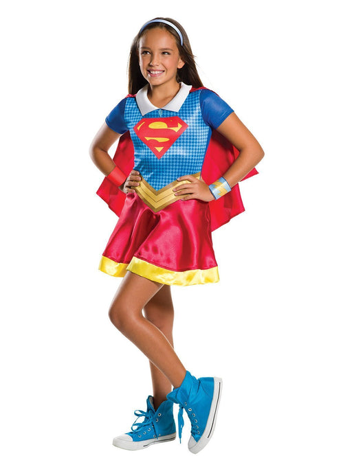 Buy Supergirl Classic Costume for Kids – Warner Bros DC Super Hero Girls from Costume Super Centre AU