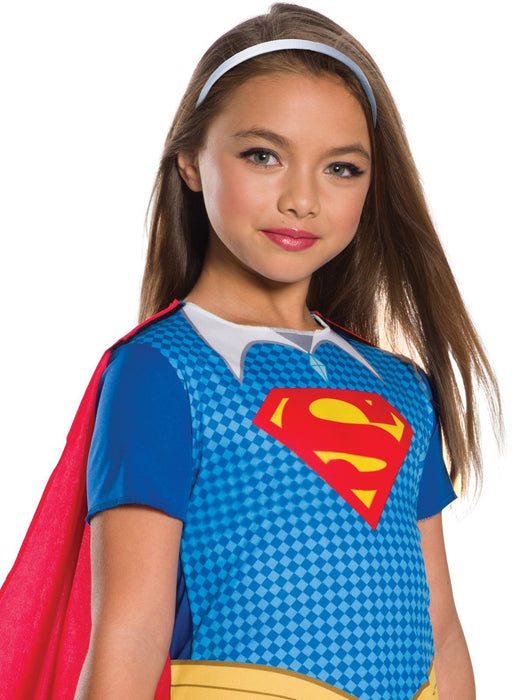 Buy Supergirl Classic Costume for Kids – Warner Bros DC Super Hero Girls from Costume Super Centre AU