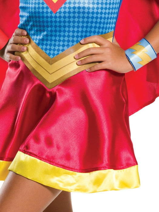 Buy Supergirl Costume for Kids - Warner Bros DC Super Hero Girls from Costume Super Centre AU