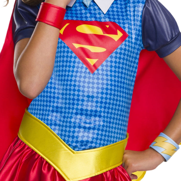 Buy Supergirl Hoodie Costume for Kids - Warner Bros DC Super Hero Girls from Costume Super Centre AU