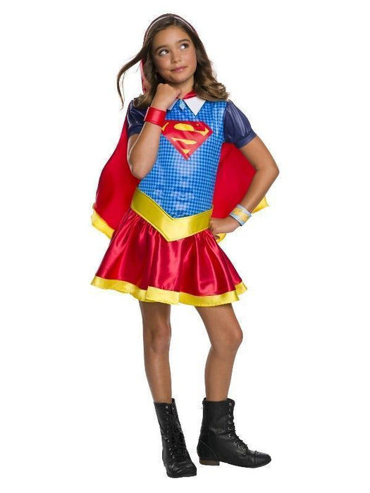 DC Superheros - Supergirl Hoodie Child Costume | Costume Super Centre AU