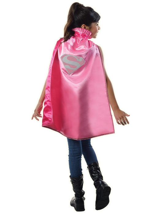 Supergirl Pink Child Cape | Costume Super Centre AU