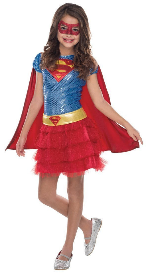 Supergirl Premium Toddler Sequin Costume | Costume Super Centre AU