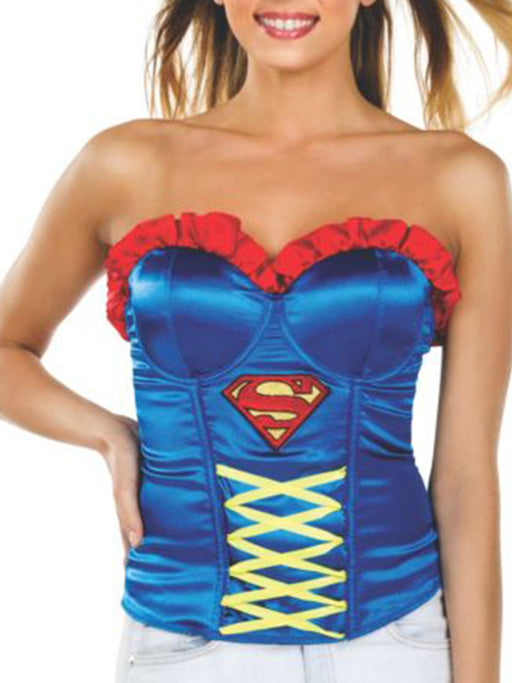 Buy Supergirl Ribbon Detail Corset for Adults - Warner Bros DC Comics from Costume Super Centre AU
