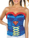 Buy Supergirl Ribbon Detail Corset for Adults - Warner Bros DC Comics from Costume Super Centre AU