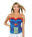 Supergirl Ribbon Detail Adult Corset | Costume Super Centre AU