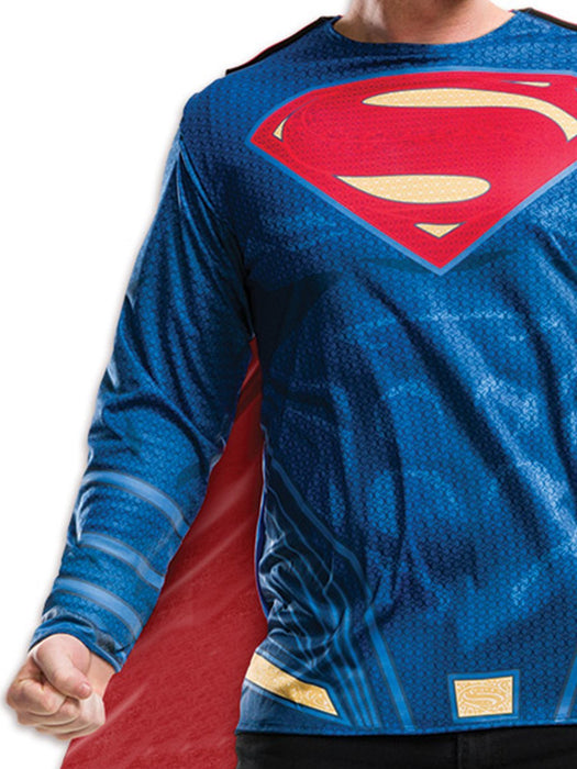 Buy Superman Costume Top for Adults - Warner Bros Dawn of Justice from Costume Super Centre AU