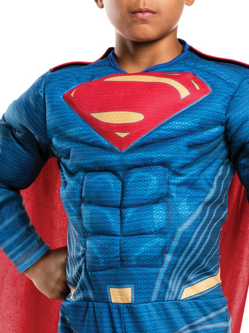Buy Superman Deluxe Costume for Kids - Warner Bros Justice League from Costume Super Centre AU