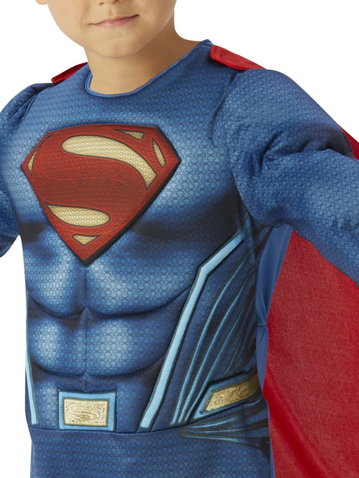 Buy Superman Deluxe Costume for Kids (Size 9 - 10 Yrs) - Warner Bros Dawn of Justice from Costume Super Centre AU