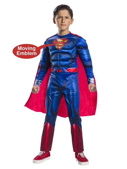 Buy Superman Deluxe Lentincular Costume for Kids - Warner Bros DC Comics from Costume Super Centre AU