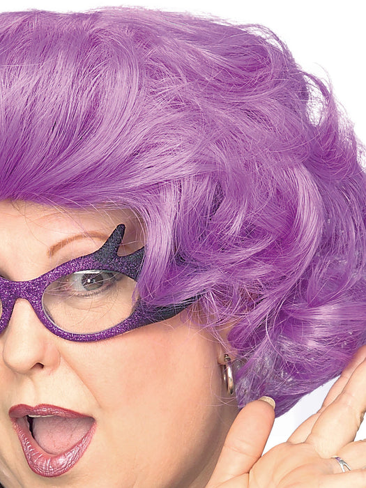 Buy The Dame Purple Wig for Adults from Costume Super Centre AU