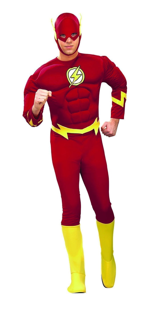 The Flash Deluxe Muscle Chest Adult Costume | Costume Super Centre AU